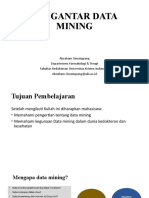 KP 6 - DATA MINING (Dr. Abraham Simatupnag)