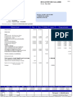 Fiche de Paie - 03 - 2022