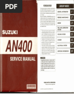 Suzuki Burgman An 400 K3 K6 | PDF