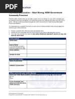 Start Strong NSW Government - FORM - Fee Relief Declaration - CPS