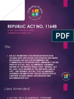 Topic - Republic Act No 11648