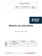 Manual Da Qualidade - Modelo