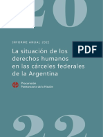 Procuración Penitenciaria Informe Anual 2022