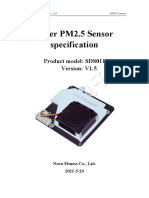 SDS011 Laser PM2.5 Sensor Specification-V1.5