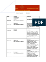 Cronograma de Trabajo Alumnos 2022