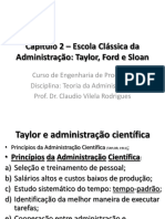 Capítulo 2 - Escola Clássica - Taylor e Ford