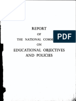 Report of The National Committee On Educational Objectives 1975 To 1976
