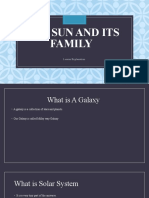 The Sun and Its Family
