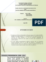 Propuestas Economicas - Periodo Ricardo Martinelli - Presentación Actual
