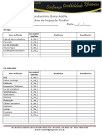 Roteiro para Inspeção Predial