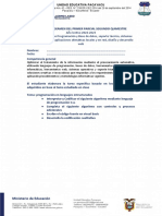 Inestrumentos Evaluacion Primer Parcial IIIQ