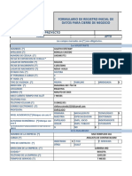 Formato Solicitud de Datos Urbania