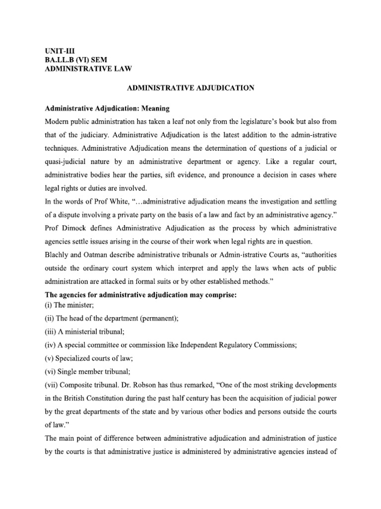 Adjudication pdf