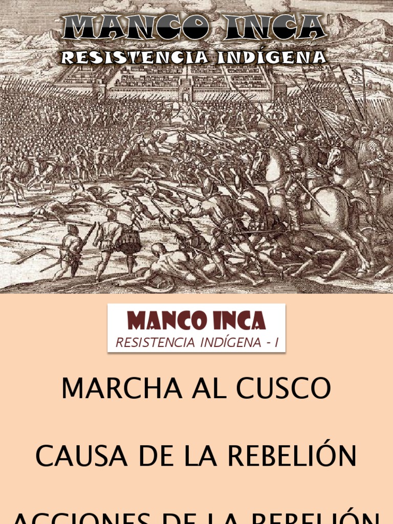 03 Manco Inca Resistencia | PDF | Francisco Pizarro | Comunidad andina