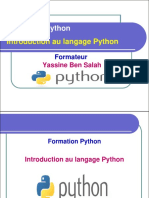Introduction Au Langage Python Yassine B