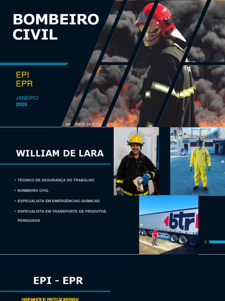 Aula EPI e EPR BC | PDF | Segurança