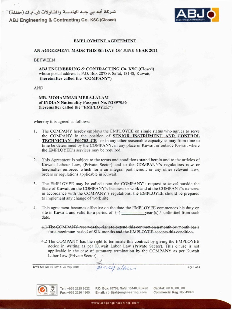 Contract Paper | PDF