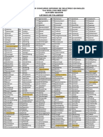 Third Grade Spelling Bee Word List | PDF | Home & Garden | Young Adult