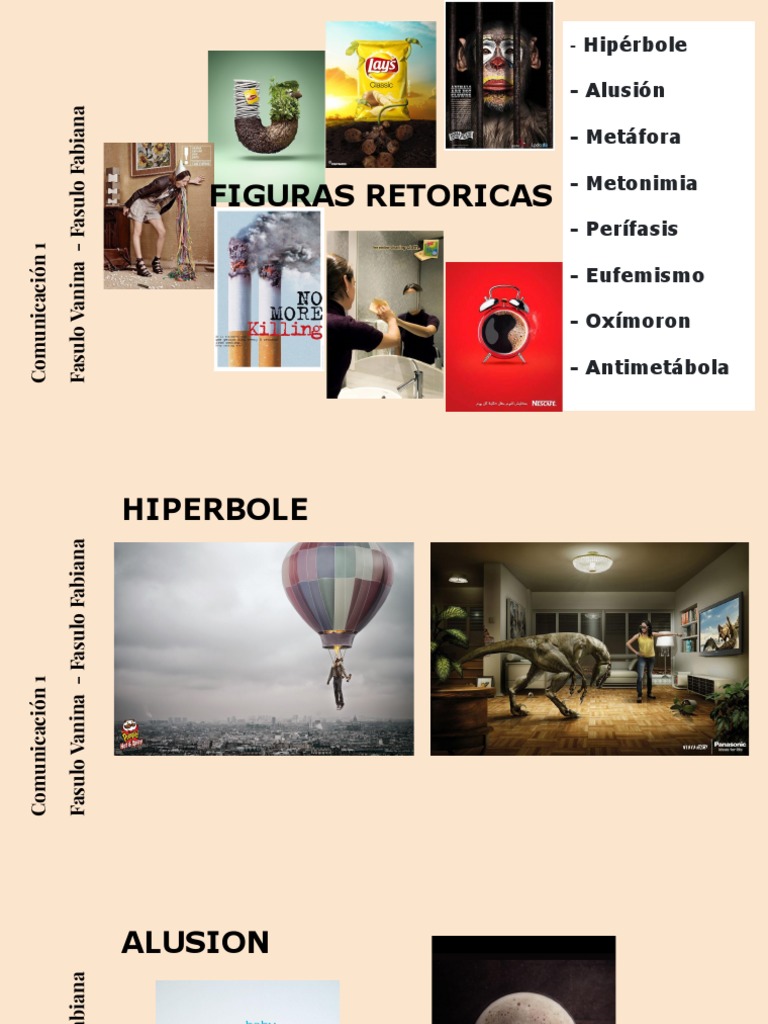 Figuras Retóricas en Publicidad | PDF | Metáfora | Comunicación