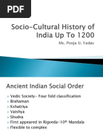 Socio Cultural History of India