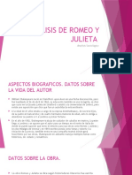 Analisis de Romeo y Julieta