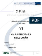 PRCC 6 - CFM - Vias Interditas