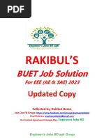 Rakibul's BUET Recent Job Solution 2023