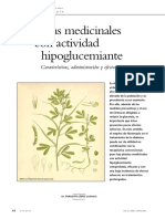 Plantas Hipoglucemiantes
