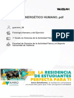 Tema-44. GASTO ENERGÉTICO HUMANO.