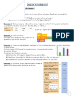 3e Chapitre 9 - Probabilités - Exercices