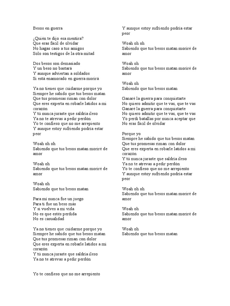 Letra de 