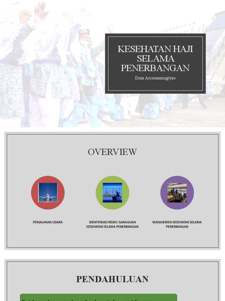 Kesehatan Haji Selama Penerbangan | PDF