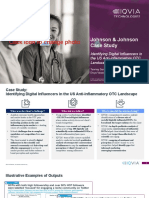 Social Media Intelligence - Johnson & Johnson Identifying Digital Influencers - Case Study
