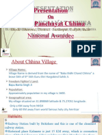 Presentation On GP Chhina (Punjab)