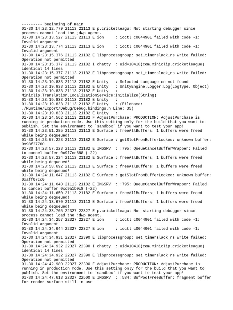 Cricket League Debugging Errors | PDF | Buffer Solution | Computer ...