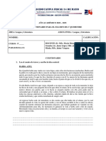 9° Cuestionario para Examen 2° Quimestre 1