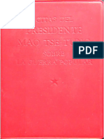 Mao Tse Tung. Sobre La Guerra Popular PDF