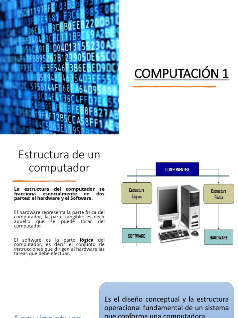 Arquitectura de Un Computador | PDF | Hardware de la computadora ...