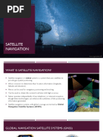 Satellite Navigation (GPS)