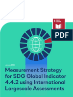 Measurement Strategy SDG 4.4.2 Jan-2022