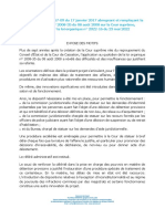 Loi Organique N° 2017 09 Du 17 Janvier 2017 Abrogeant Et Remplacant La Loi Organique N° 2008 35 Du 08 Aout 2008 Sur La Cour Supreme Modifiee Par La Lo