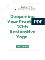 3 Restorative Yoga Practices For Busy People