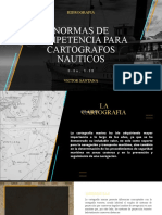 Normas de Competencia para Cartografos Nauticos