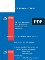 Infecciones Respiratorias Virales: Dr. Jorge Vergara C. Plan de Invierno