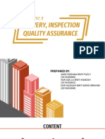 Topic 5 Delivery, Inspection, Quality Assurance (7B1)