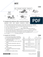 Family and Friends 6 - Summative Test 3 Final