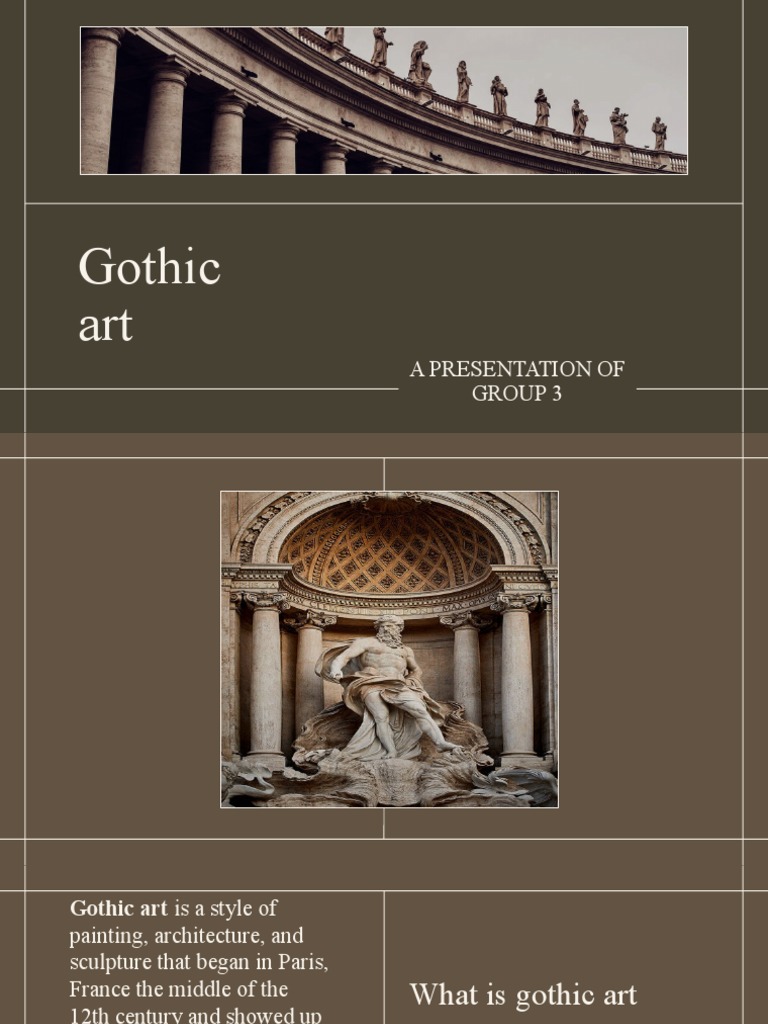 Overview of Gothic Art and Architecture | PDF | Gothic Architecture ...