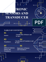 Electronic Sensors and Transducer Reporting