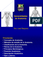 Generalidades de Anatomia y Osteologia LR