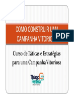 Palestra Como Construir Uma Campanha Vitoriosa